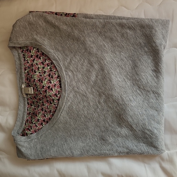 J. Crew silk and cotton tee, size XL - Picture 6 of 9